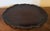Antique Early 19th Century English George III Carved Mahogany Oval Serving Tray For Sale In New York - Image 6 of 11