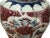Orient Crackle Blue Red White Floral Graphic Ceramic Jar For Sale - Image 16 of 16