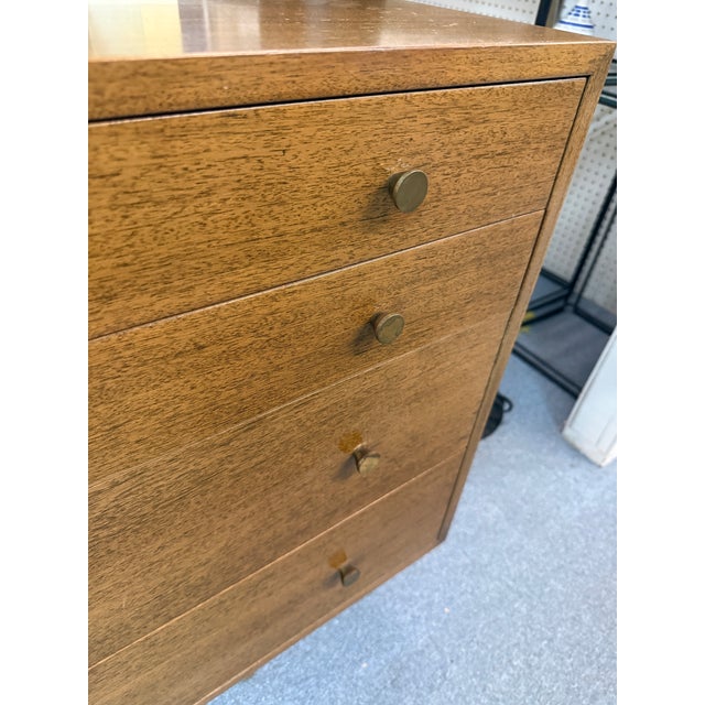 Harvey Probber Mahogany + Caned Door Credenza C1950s For Sale - Image 9 of 17