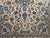 Indian Vintage Tabriz Design Area Rug, Hand-Knotted Wool, Floral Pattern, Ivory & Blue, 6x8 For Sale - Image 3 of 18