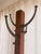 Antique Mission Style Solid Oak Standing Hall Tree With Four Double Hooks For Sale In Pittsburgh - Image 6 of 10