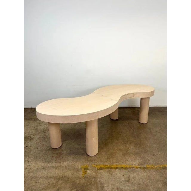 White Tilde (~) Coworking Desk by Vintage on Point For Sale - Image 8 of 13