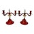 Vintage Murano Glass Candelabras For Sale