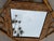 Vintage Bamboo & Rattan Leaf Motif Wall Mirror For Sale In Naples, FL - Image 6 of 11