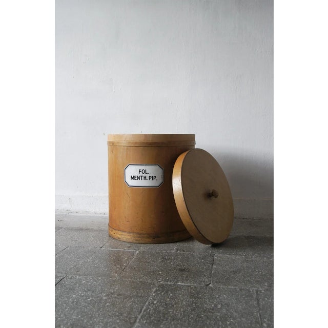 Antique Wooden Apothecary Pharmacy Storage For Sale - Image 4 of 5