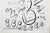 Letter B, from the Alphabet series, is a lithograph, realized by Rafael Alberti in 1972. Hand-signed and in the lower...