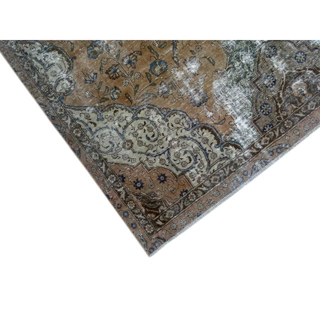 Vintage Middle Eastern Hand-Knotted Rug For Sale - Image 3 of 6