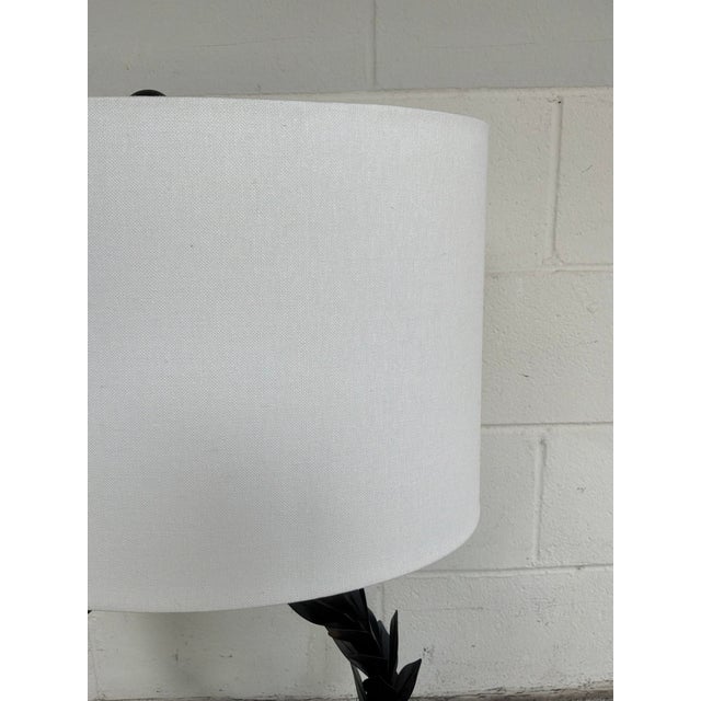 Contemporary Barbara Crosgrove Laurel Wreath Lamp For Sale - Image 3 of 7