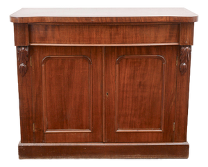 Sideboard with Doors, Drawer and Curved Top