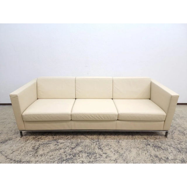 500 Sofa in Leather by Norman Foster for Walter Knoll, 1990s For Sale - Image 9 of 13