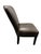 Quick Hits: - Arhaus Harman Brown Leather Side Chair - Rich, dark brown leather with a rustic distressed design - Subtle...