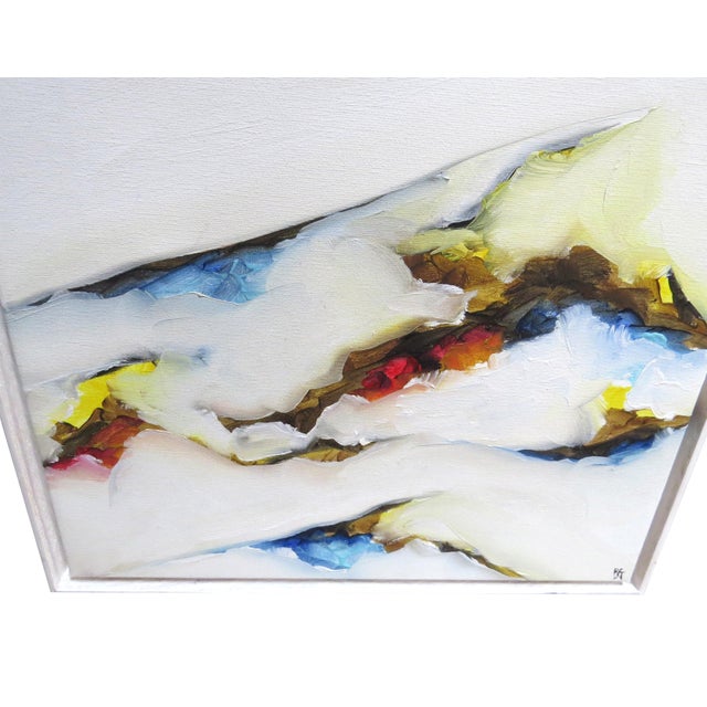 Contemporary Brynhildur Guðmundsdóttir Oil on Canvas - Framed For Sale - Image 4 of 8