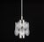 Silver Small Floral Chrome Sputnik Pendant Light, Germany, 1960s For Sale - Image 8 of 9