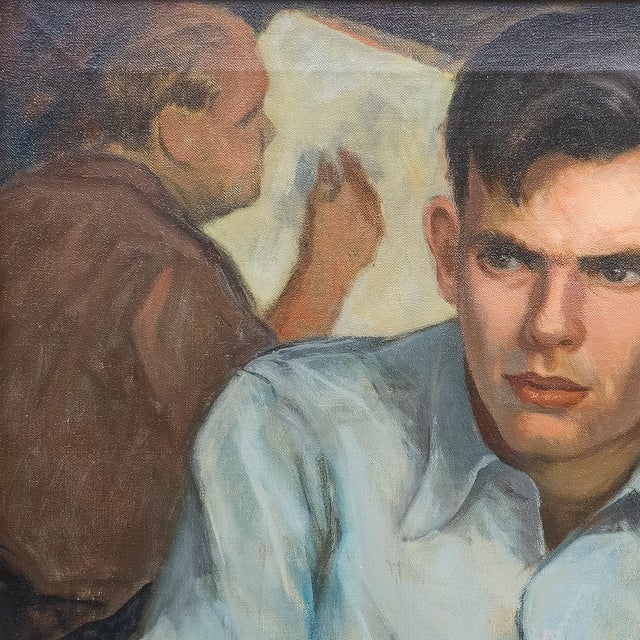 1930s Portrait of a Young Man Jon - c.c. Hudson, C. 1936 For Sale - Image 5 of 9