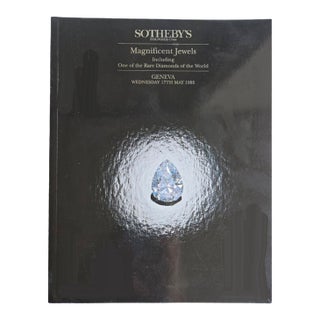 1995 Sotheby's Catalog, "Magnificent Jewels Including One of the Rare Diamonds of the World", Geneva 5/17/95 For Sale