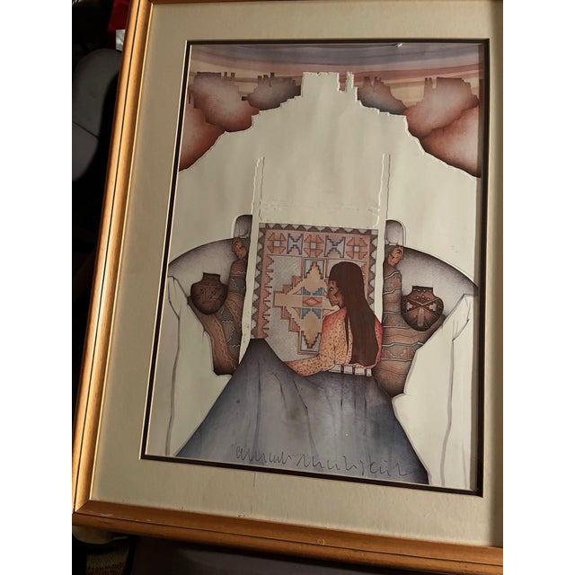 Famed Artisan in the Pascua Yaqui Tribe of Arizona..Hand signed by the artist, Amado Maurilio PeñaJr. in large letters and...