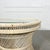 1970s 1970's Woven Buri Rattan Hand Painted Circular Side Tables - A Pair For Sale - Image 5 of 8