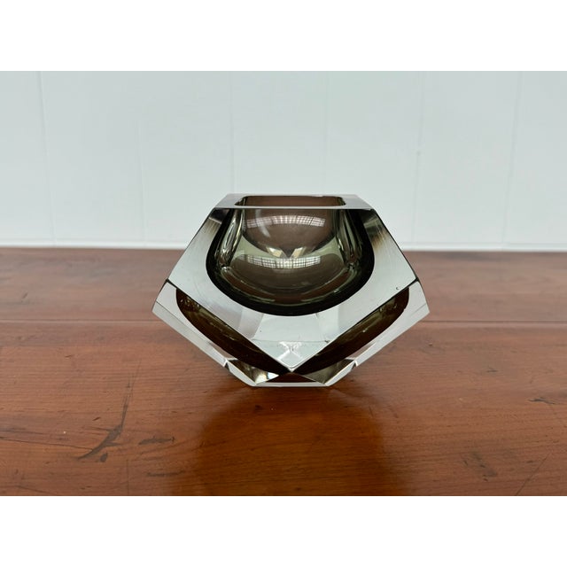 Murano Glass Ashtray attributed to Flavio Poli for Seguso, 1960s For Sale - Image 13 of 13