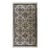 Beige Open Field With Black Diamond Pattern 1890s Antique Chinese Peking Rug For Sale