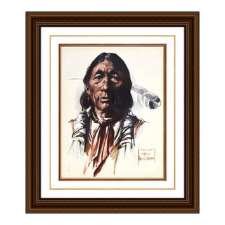 Late 20th Century Little Chief Arapahoe, Harley Brown For Sale