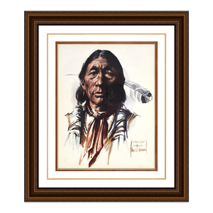 Late 20th Century Little Chief Arapahoe, Harley Brown