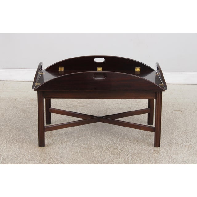 Age: Approx. 25 Years Old Details: Dark Mahogany Finish Mahogany 1 Piece High Quality Construction 18 C. Design...