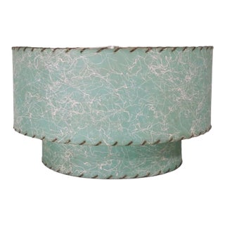 Mid 20th Century Mid Century Modern Fiberglass Lamp Shade For Sale