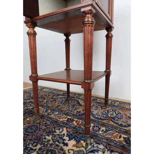 2000 - 2009 Louis XVI Style Bedside Table For Sale - Image 5 of 7