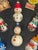 Wood 32 Vintage Museum Thomas Pacconi Christmas Ornaments in Wood Box 3 Layers For Sale - Image 7 of 12