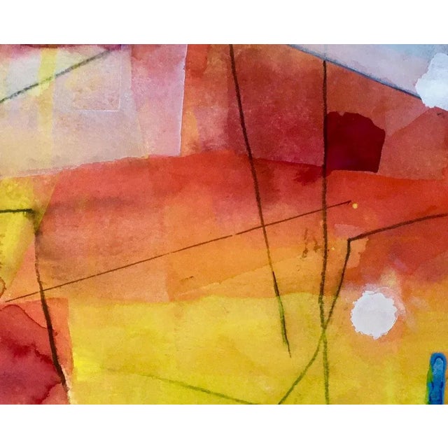 Abstract Contemporary Abstract Watercolor on Paper Paiting "6rv" by Xanda McCagg For Sale - Image 3 of 4
