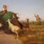 Filippo Palizzi, Pastoral Genre Scene Painting, the Defense of the Grass, 1880, Oil on Canvas For Sale - Image 6 of 16