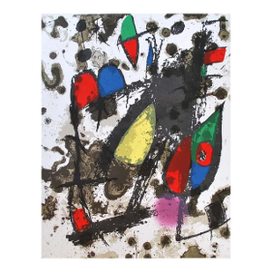 Joan Miro Original Lithograph V2-C Mourlot 1975