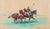 Traditional Two Polo Players Watercolour by Eugène Péchaubès (French, 1890-1967) For Sale - Image 3 of 6