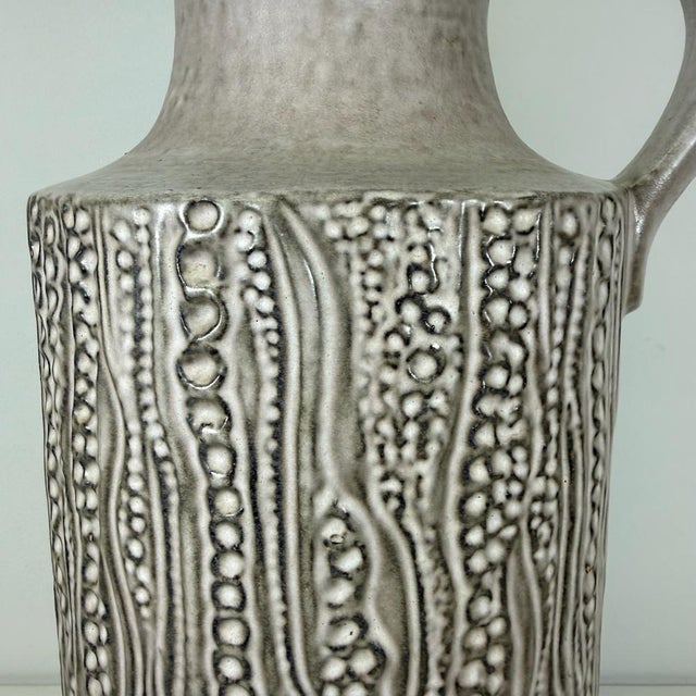 1970s Brutalist Model 7652-45 Relief Floor Vase by Carstens Tönnieshof, 1970s For Sale - Image 5 of 14