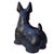 Cement Scottish Terrier Dog Statue Vintage Scotty Vintage Sculpture Black Heavy For Sale - Image 12 of 18