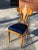 Beautiful Solid beechwood with Birdseye veneer chair. Tapered square legs. Straight frame. Extraordinary backrest, the...