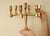 Vintage Swedish Brass 7-Arm Candelabra from Gusum For Sale - Image 5 of 18