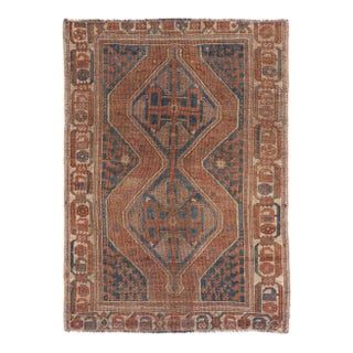 Late 19th Century Persian Shiraz Rug, 03'03 X 04'05 For Sale