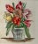 Mid 20th Century 1940's Original Floral Gouache Painting Spring Bouquet, by Elise Rutledge For Sale - Image 5 of 9