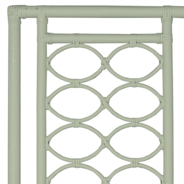David Francis Infinity Standard Bed Twin, Celery Green For Sale - Image 4 of 6