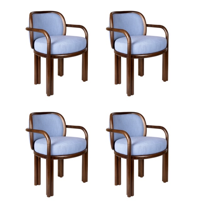 James Dining Chairs by Wood Tailors Club, Set of 4 For Sale - Image 16 of 16