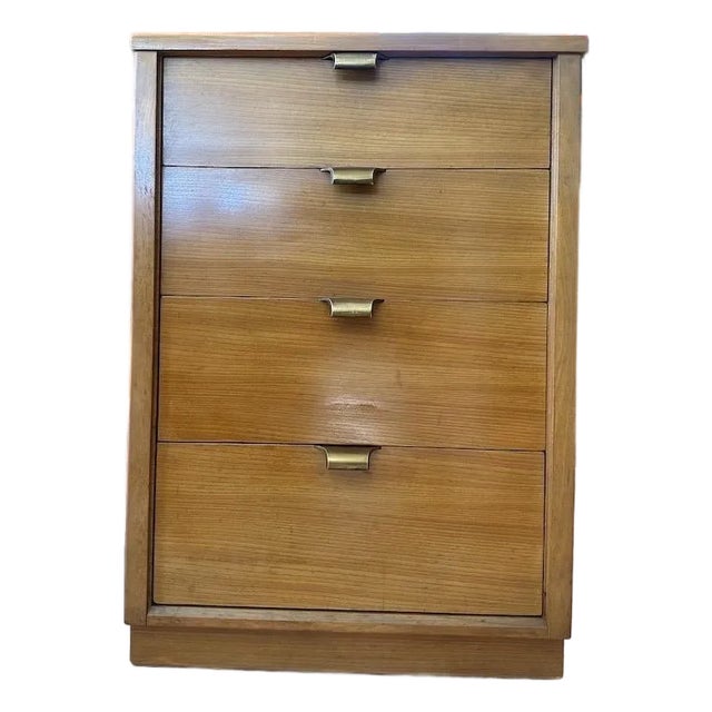 1950s Drexel ‘Precedent’ 4 Drawer Nightstand by Edward Wormley For Sale