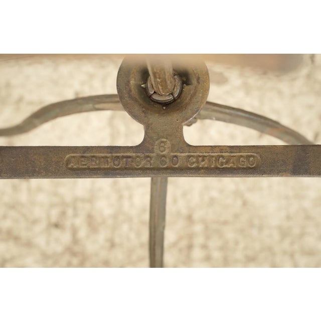 Antique Victorian Cast Iron & Oak Dictionary Stand For Sale - Image 4 of 12