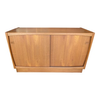 1970s Vintage Danish Teak Credenza For Sale