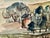 Original watercolor on paper by Henry Emil Salloch, also known as Heinz Emil Salloch, the German-born American artist and...
