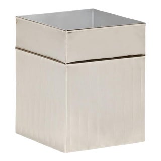 Wildwood Wallace Wastebasket - Nickel For Sale