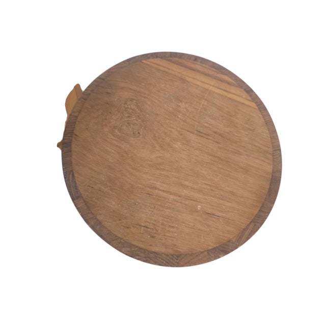 Vintage Mid-Century Modern Teak Wood Ice Bucket With Lid For Sale - Image 6 of 6