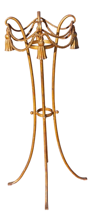 Mid 20th Century Italian Gilt Metal Fern Stand