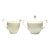 Lenox “Montclair” Bone China Creamer & Sugar Bowl Set For Sale
