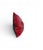 Handcrafted Red Leather and Silk Heart Pillow by Iuri Shubladze For Sale - Image 4 of 7